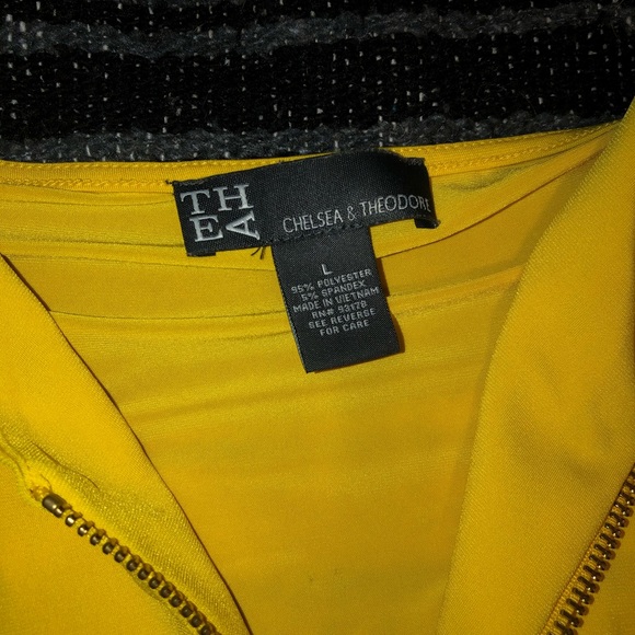 Yellow Blouse with FREE bracelets - Picture 2 of 5